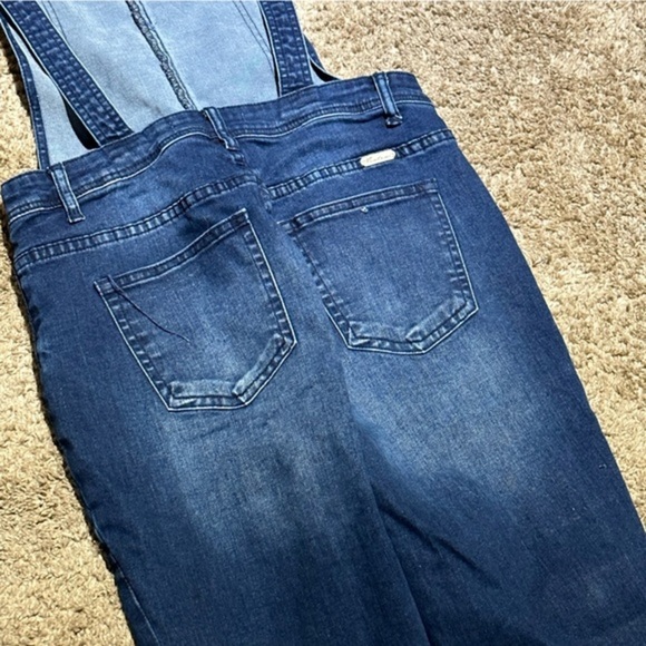 KanCan Angelica Ultra High Rise Overall Skinny Jeans jd - Picture 3 of 7